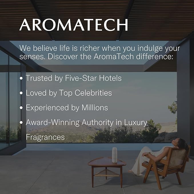 AromaTech Palo Santo & Amber for Aroma Oil Scent Diffusers - 120 Milliliter