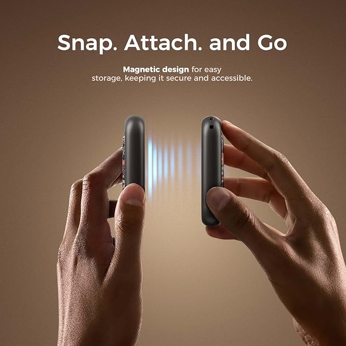 OCOOPA Magnetic Rechargeable Hand Warmers 2 Pack, Card-Style Electric AI Hand Warmers, 8hrs x2, UL Certified, Pocket Portable Hands Heater for Men Women, Hunting Essentials, UT4 Young