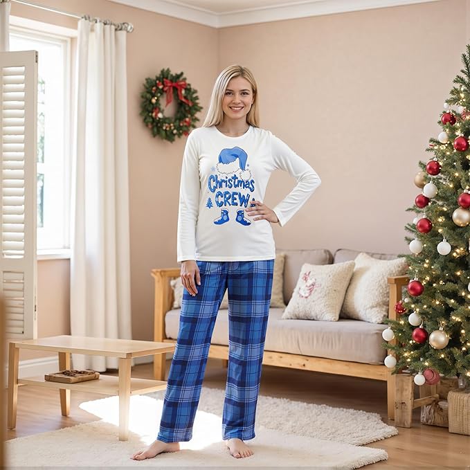 2024 Family Matching Pajamas Sets - Christmas Pjs Sleepwear Outfits for Holiday & Xmas Party
