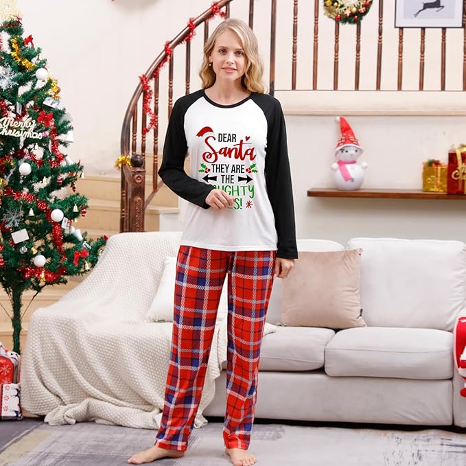 WephuPSho Christmas Family Matching Pajamas, Festive Xmas Jammies Sets for the Whole Family, Holiday Pjs Christmas