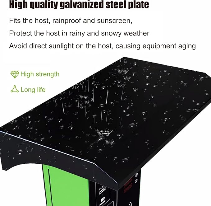 Rainproof Waterproof Outdoor Charging Cover, Snow Freezing Rain Sun UV All-Weather Protection, Universal Security Camera Sun Rain Shield Camera Shelter, Electrical Outlet Cover Switch Cover