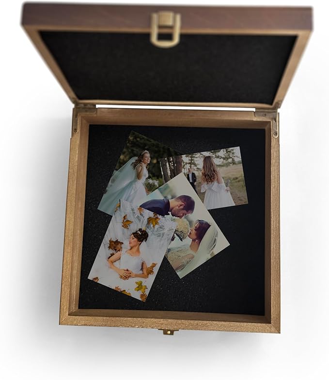 In Memory Loss Box | Personalized Remembrance Keepsake | Wooden Engraved Box | Keepsake Storage for Special Memories