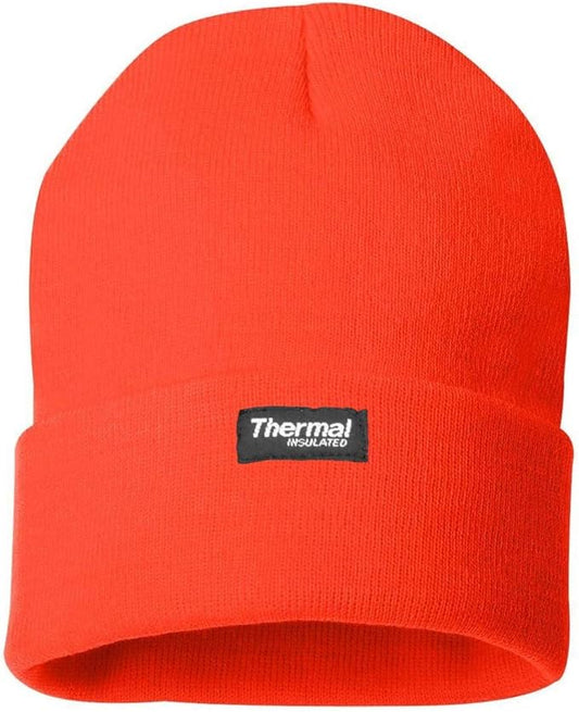 McGuire Gear Thermal Insulated Beanie, Water Resistant Watch Cap with 40 Gram Insulation, Lightweight Warm Winter Hat