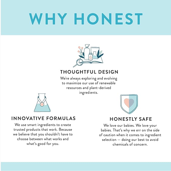 The Honest Company Clean Conscious Multi-Use Wipes Unscented Hypoallergenic Baby for Sensitive Skin 99% Water Plant-Based Compostable Geo Mood 288 Count