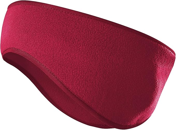 JOEYOUNG Fleece Ear Warmers for Men Women Kids - Winter Headband Ear Muffs Ear Covers for Cold Weather Running Cycling Ski
