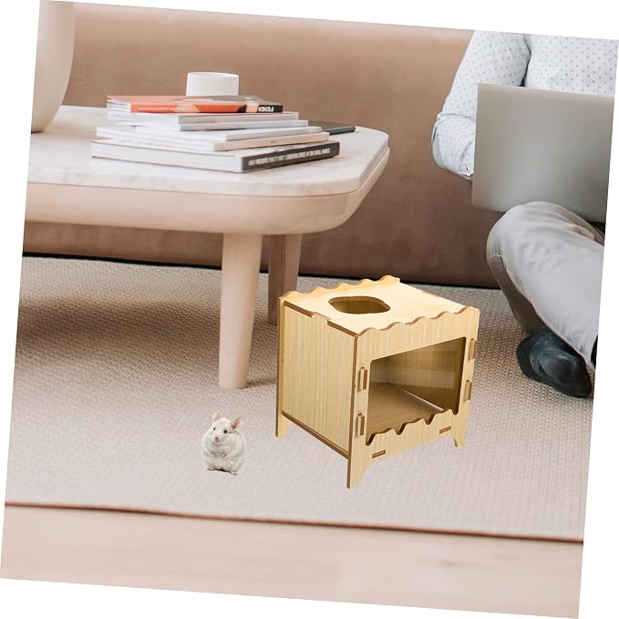 Real Hamsters Toys Fun Digging Nest Box Creative Hamster House Pet Toy