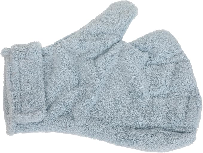 Pet Training Glove for Hamster Calming Bite Resistance Coral Fleece | 23.50 X 19.50x1.50cm Size, Universal Fit for Grooming and Pet Care, Suitable for Ferret and Hedgehog