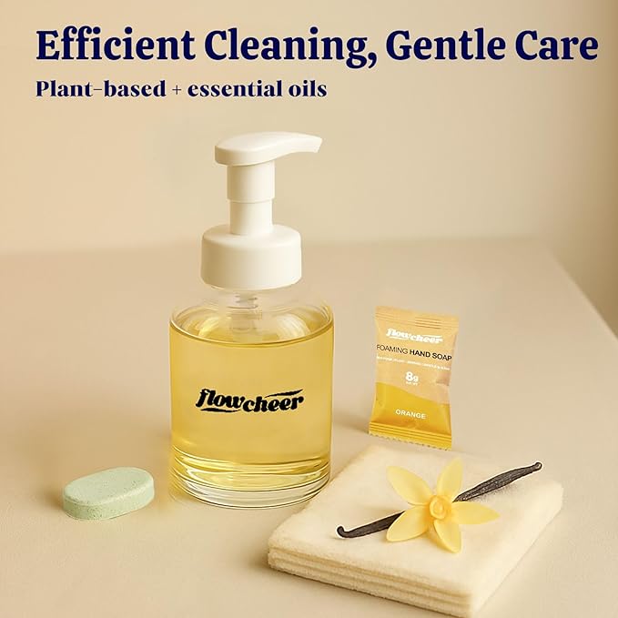 Foaming Hand Soap Refill Tablets, 12 Pack (Makes 12 x 9 fl oz), Variety Fragrance, Fresh & Clean Handwash, No Plastic Bottle