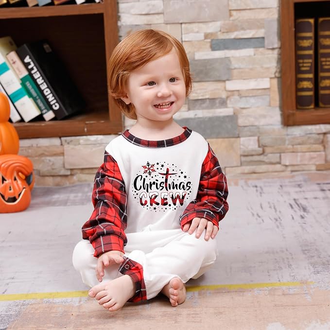 WephuPSho Christmas Family Matching Pajamas, Festive Xmas Jammies Sets for the Whole Family, Holiday Pjs Christmas