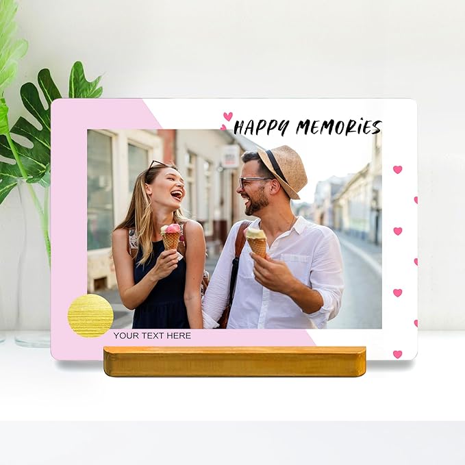 Custom Style Custom Metal Photo Prints,Customize Your own Picture Frame,Personalized Metal Picture Gift for Family and Lovers