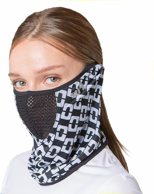 KOREA (Type A) UV Sun Protection Balaclava Half Face Mask - For Golf, Hiking, Running, Cycling & Outdoor Sports
