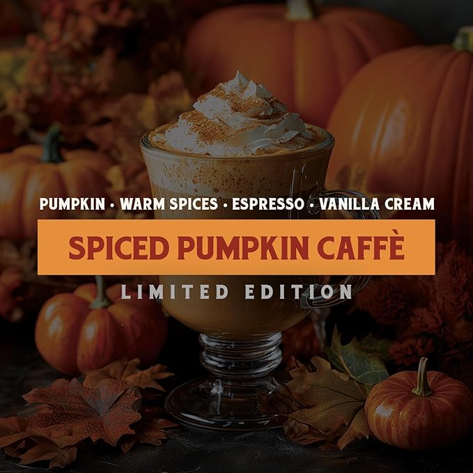 CAMPANELLI Plant-Powered Multi-Surface Cleaner – Luxury Fragrance-First Formula for Kitchen, Bathroom & Home – Non-Toxic, Eco-Friendly, 20 oz - Spiced Pumpkin Caffè Scent (Limited Edition)