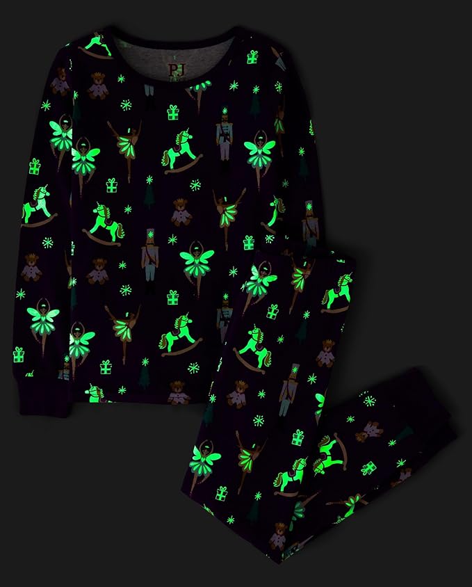 The Children's Place unisex-baby And Kids, Sibling Matching, Holiday Pajama Sets, Cotton