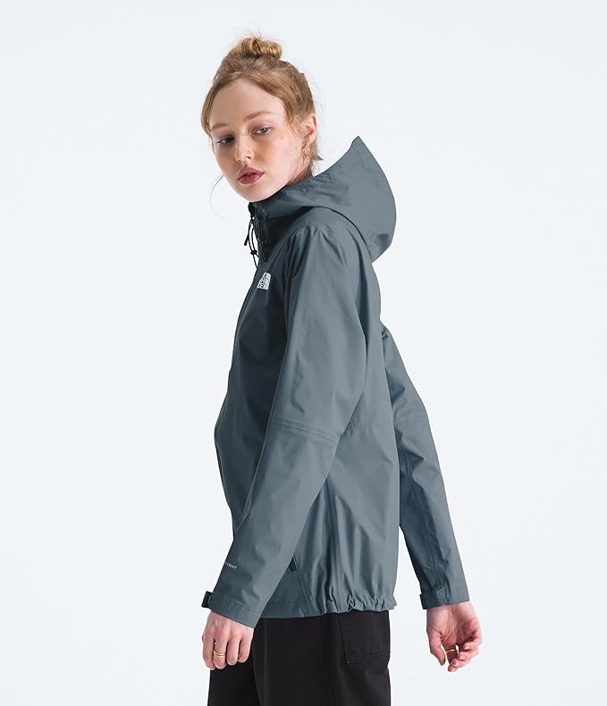 THE NORTH FACE Women's Alta Vista Rain Jacket | 3 Piece Hood With Adjustable Cinch-cord, Waterproof, Breathable