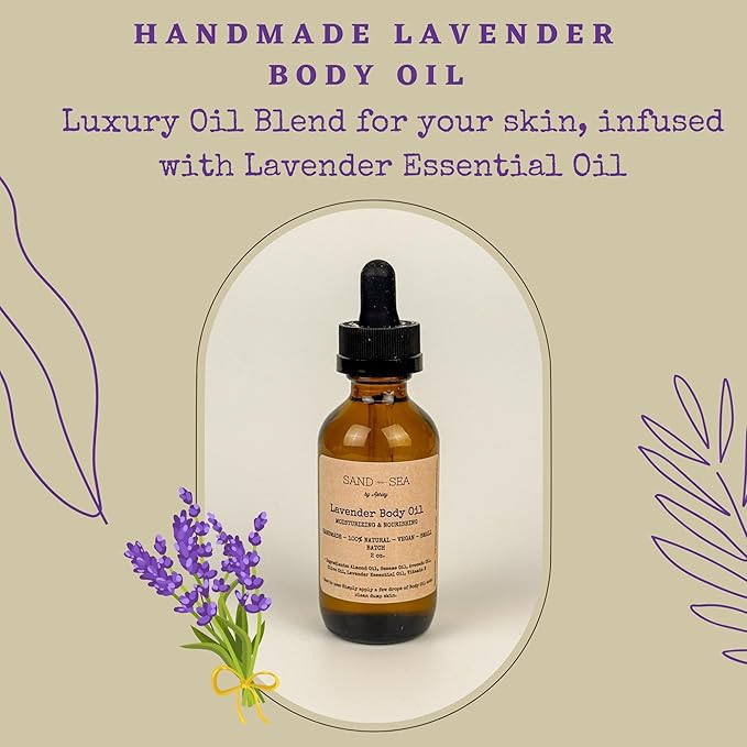Birthday Gift Baskets for Women, Handmade Lavender Gift Box, Natural Relaxing Spa Self Care Package for Woman 13 Pc, Spa Gifts for Women, Gift Basket for Her, Birthday Box (Lavender Garden)