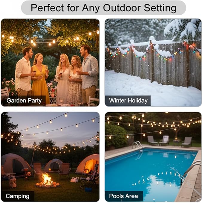 3 Pack Outdoor Extension Cord Cover IP44 Waterproof, Weatherproof Extension Cord Protector Box for Outdoor Plug & Outlet, Ideal for Christmas Lights, Garden Tools, Patio, Green