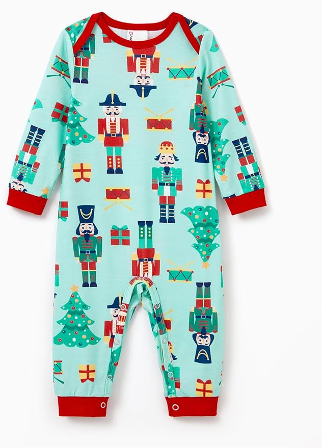 PATPAT Christmas Family Matching Pajama Sets Includes Christmas Socks - Perfect for Family Photos & Holiday Celebrations