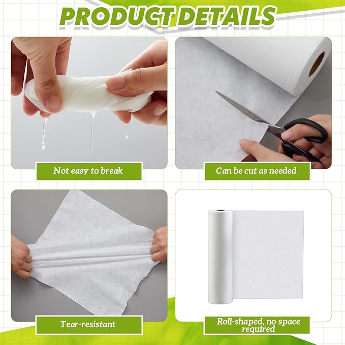 Drydiet Cage Liner for Birds, 100 ft x 11 Inch, Parakeet Cage Liners | Disposable, Precut Absorbent Bird Paper Accessories, for Pet Animal, Parrot, Parakeet, Conure, Superior Absorbent Liner