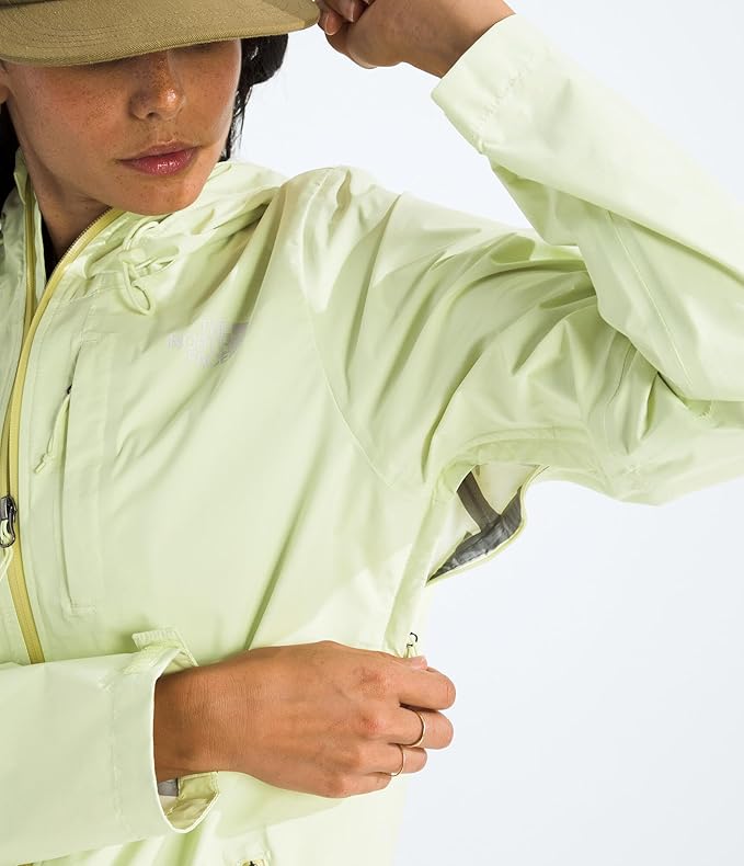 THE NORTH FACE Women's Alta Vista Rain Jacket | 3 Piece Hood With Adjustable Cinch-cord, Waterproof, Breathable