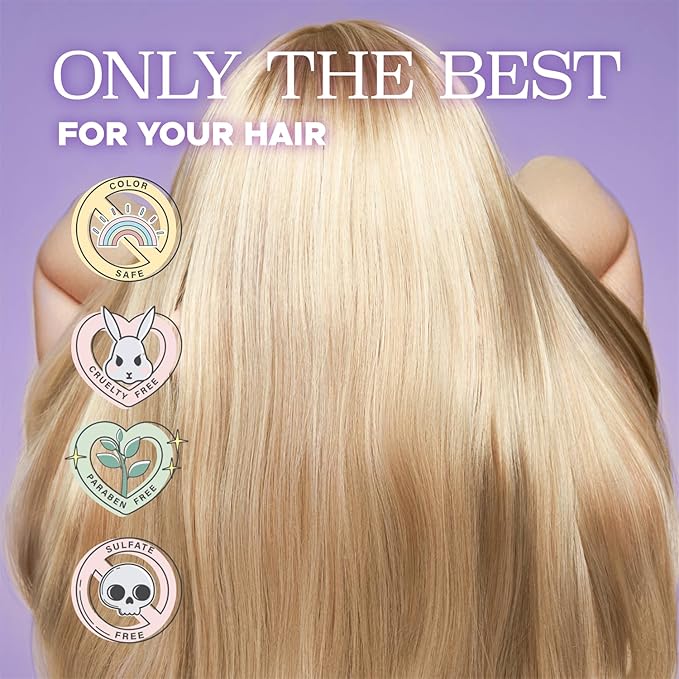 Luseta Biotin & Collagen Heat Protection Spray, Preventing Heat-induced Hair Breakage for Styling, for Women and Men 8.5oz