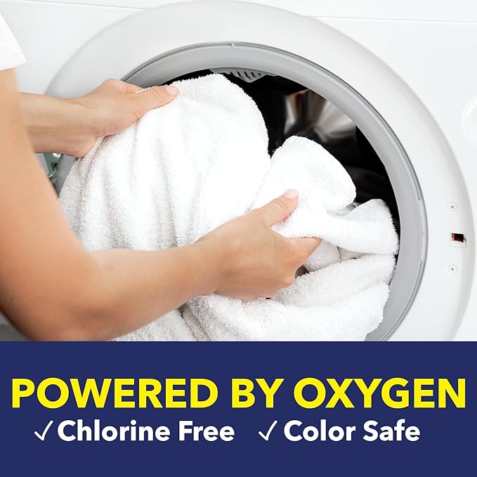 OxiClean White Revive Laundry Whitener and Stain Remover Power Paks, 24 Count (Pack of 2)