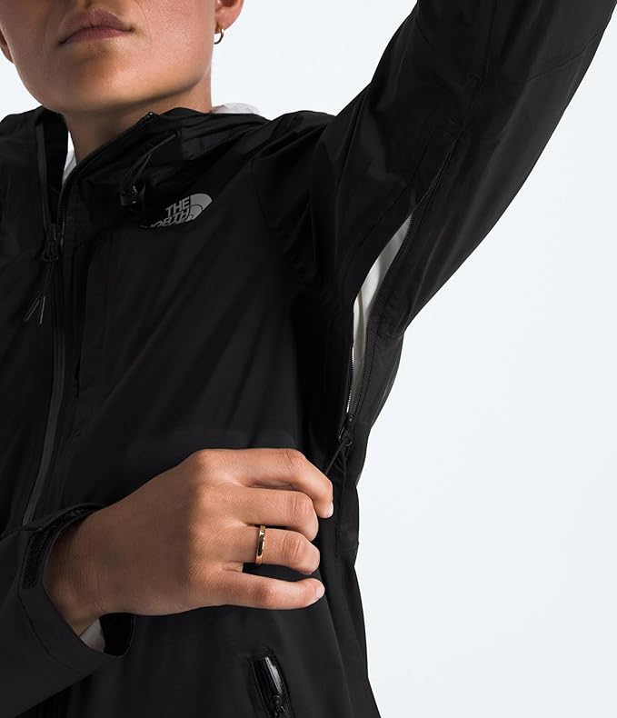 THE NORTH FACE Women's Alta Vista Rain Jacket | 3 Piece Hood With Adjustable Cinch-cord, Waterproof, Breathable
