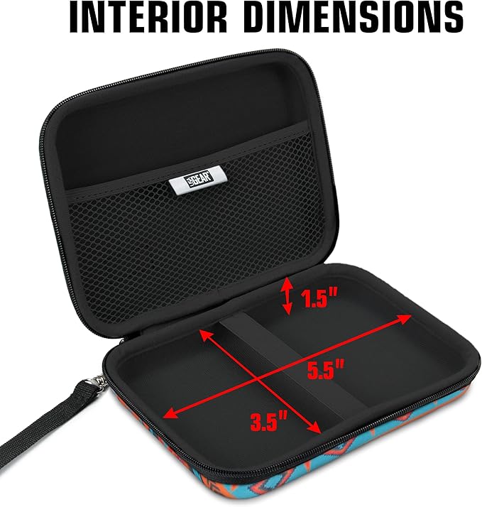USA Gear Portable WiFi Hotspot for Travel Carrying Case - Internet Booster Case with Wrist Strap Compatible with 4G LTE Wi-Fi Mobile Hotspots from Verizon Orbic, Netgear, Huawei, GlocalMe - Southwest
