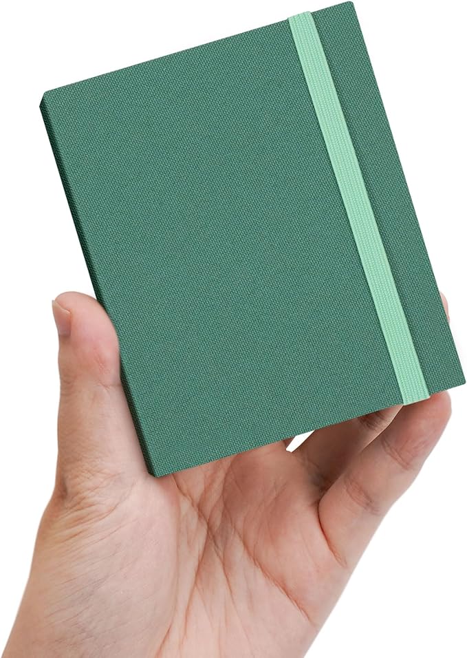Vienrose Polaroid Photo Album Binding Cloth Photo Book for Instax Fuji 2 x3 Inch Photo Fits Fujifilm Mini 12 11 9 Snap PIC-300 52 Pockets 1 Pack, Aqua