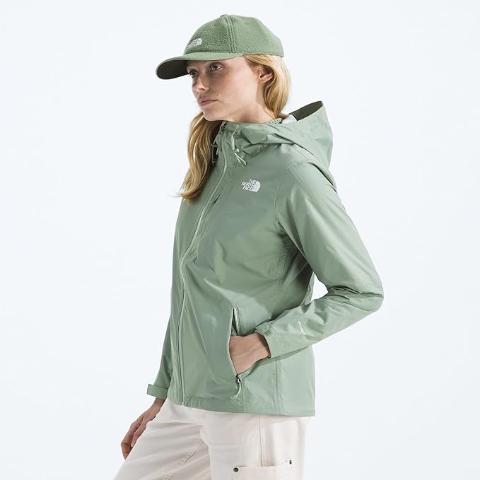 THE NORTH FACE Women's Alta Vista Rain Jacket | 3 Piece Hood With Adjustable Cinch-cord, Waterproof, Breathable