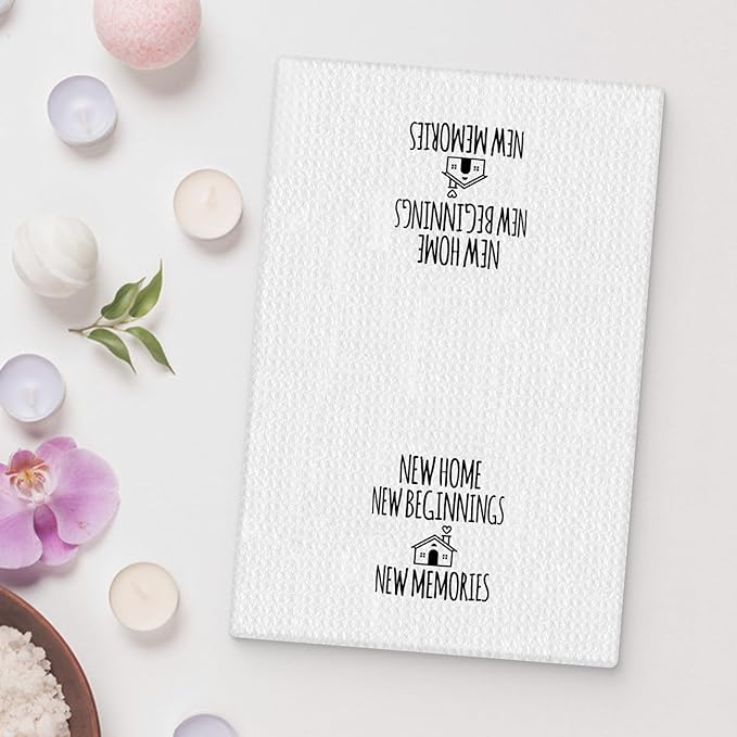 Housewarming Gifts Kitchen Towels, New Home Gift Ideas, House Warming Gifts New Home House Apartment, Gifts for New Homeowners, Housewarming Decorations, 16x24 Inch