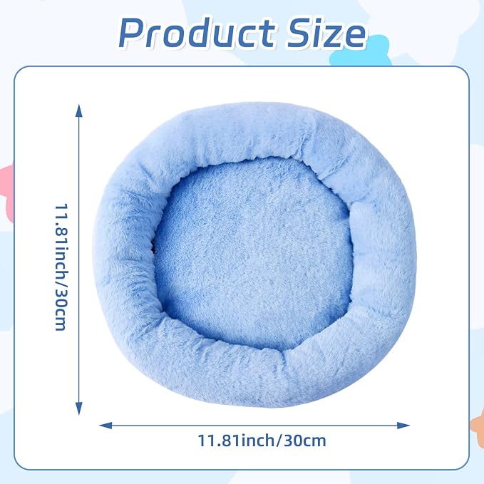 FEBSNOW Guinea Pig Bed, Soft Fleece Hamster Bed for Small Animals | Washable Warm Fleece Material, For Guinea Pigs and Hamsters Other Small Animal, Cosy Sleeping , Anti-Slip Bottom
