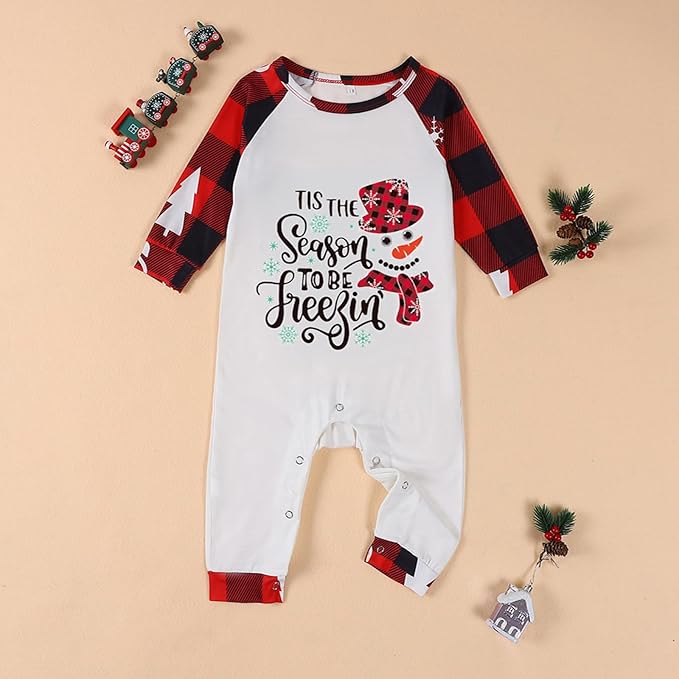 Christmas Family Pajamas Matching Sets, Matching Christmas Pjs For Family and Dog, Holidays Jammies Family Pjs Set