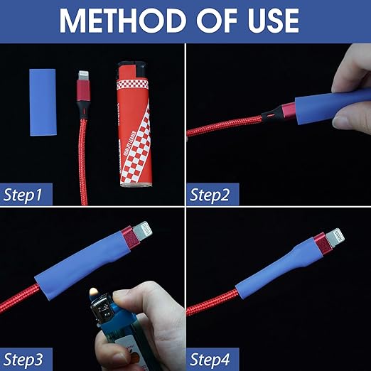 ASHINER Blue Heat Shrink Tubing Kit - 580Pcs EVA Material in 11 Sizes - Ideal for Electrical Insulation, Repairs, and Wire Connectors with User-Friendly Design and Storage Case