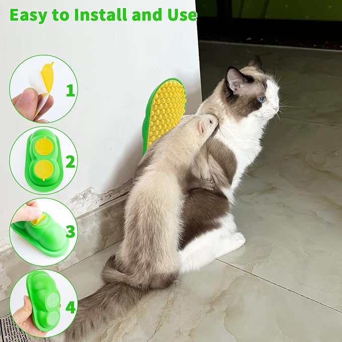 Ferret Toys, Hay Ball for Ferret Lick, Safe Ferret Chew Enrichment Toys Teeth Cleaning Dental, Edible Ferret Wall Treats Ball, Easy to Clean