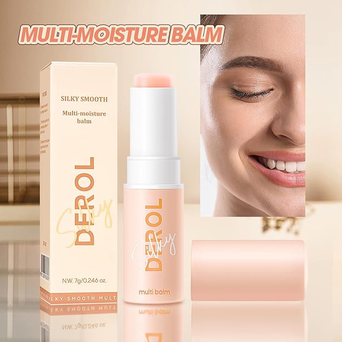 2PCS Wrinkle Repair Moisturizing Multi Balm Stick, Anti-wrinkle Face Balm Eye Balm Body Hydrating Face Moisturizer, Wrinkle Balm Stick Face Skin Collagen Moisturizer for Dry Skin (7g/0.246 oz)