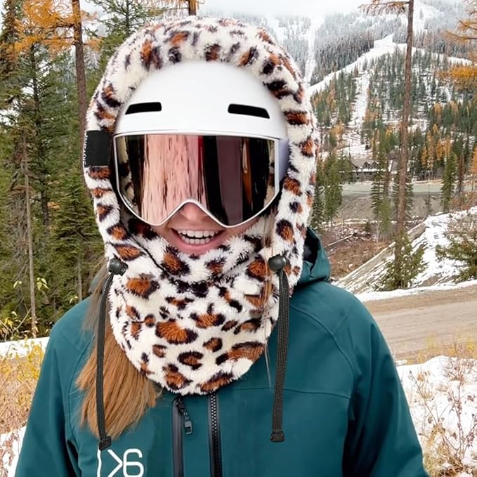 Shy Velvet Balaclava Wind-Resistant Winter Face Mask,Fleece Ski Mask for Men and Women,Warm Face Cover Hat Cap Scarf