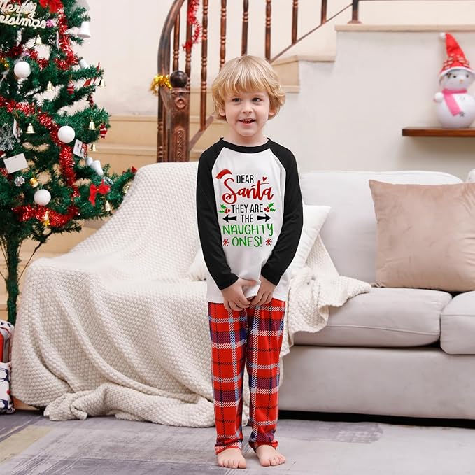 WephuPSho Christmas Family Matching Pajamas, Festive Xmas Jammies Sets for the Whole Family, Holiday Pjs Christmas