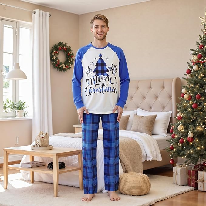Christmas Pajamas for Family Matching Family Christmas Pajamas Set PJS Holiday Xmas Family Jammies Sleepwear