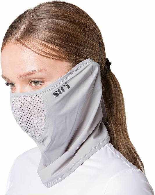 KOREA (Type A) UV Sun Protection Balaclava Half Face Mask - For Golf, Hiking, Running, Cycling & Outdoor Sports
