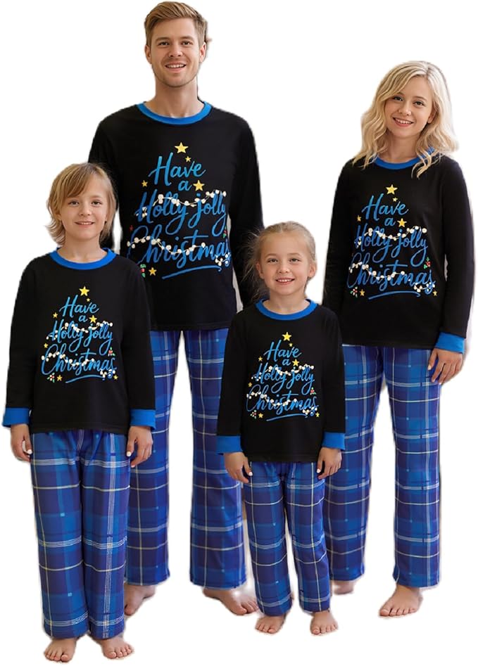 2024 Family Matching Pajamas Sets - Christmas Pjs Sleepwear Outfits for Holiday & Xmas Party