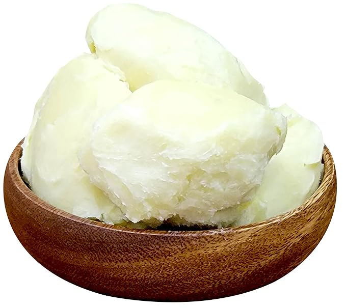 MGL Naturals Raw African Shea Butter Ivory 1 lb, 100% Pure and Unrefined. Nourish and moisturize skin and hair. Use alone or DIY recipes. From Ghana, West Africa. (1 lb)