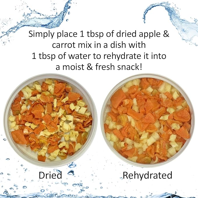 Hedgehog Treat Variety Pack - Healthy Natural Treat Sampler - Mealworms, Black Soldier Fly Larvae, Crickets, Apples, Carrots - Value Package
