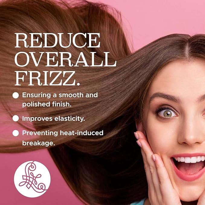 Luseta Keartin Heat Protectant Hair Spray Smoothing & Nourishing Thermal Protection Treatment for Dry and Damaged Hair, Frizz Control，Repair Split Ends 8.5oz