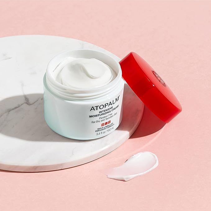 ATOPALM | Intensive Moisturizing Cream | Face & Body Moisturizer | For Dry & Sensitive Skin | Paraben-Free Lotion | Replenishes Hydration | Skin Barrier Repair | Korean Skin Care | 3.4 fl oz (100ml)