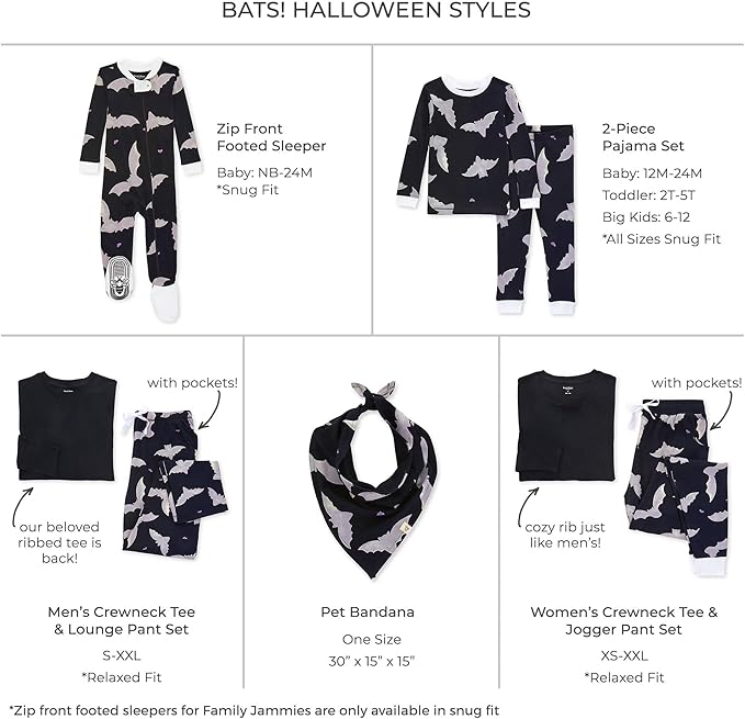 Burt's Bees Baby Baby Family Jammies Matching Holiday Organic Cotton Pajamas