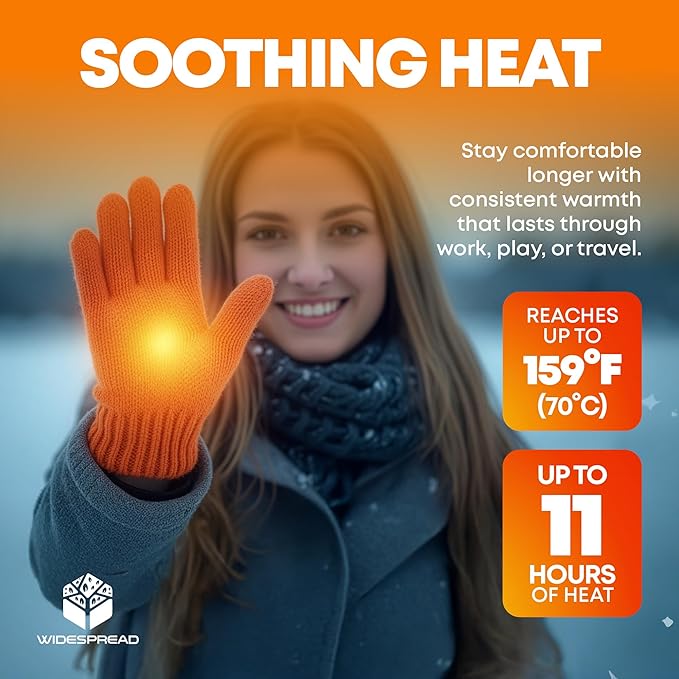 Hand Warmers Disposable 50 Pairs (100 Warmers) 11+ Hour Air-Activated Hot Hands Hand Warmers Bulk Pack - TSA Approved Pocket & Glove Warmers