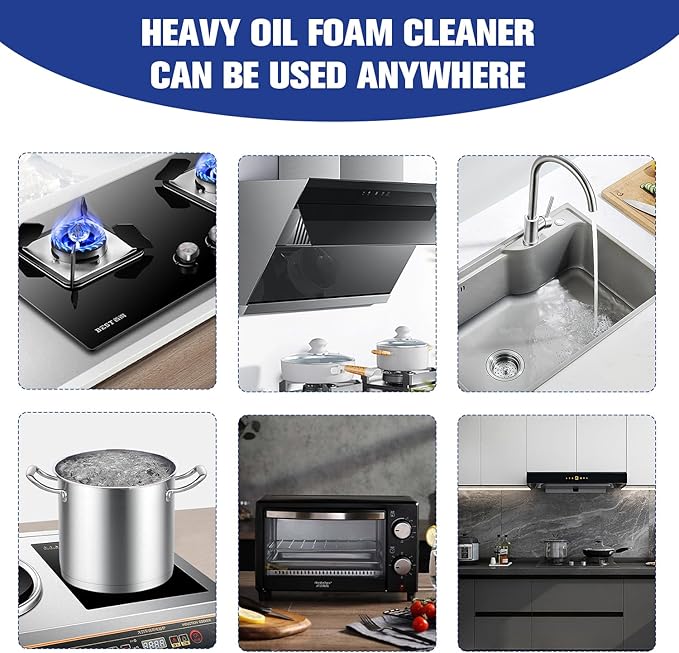 M.O.F-CHEF Protective Kitchen Cleaner, Mof Chef Cleaner Powder, Heavy Kitchen Duty Degreaser, Kitchen Oil Pollution Cleaning Powder, Mof Chef Cleaner Powder Kitchen (500g)