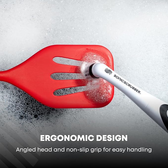 Household Cleaning Brush Power Scrubber - Electric Spin Scrubber Brush for Home, Kitchen & Bathroom - Grout Cleaner & Removes Mould (Washing-Up System Spin Brush)