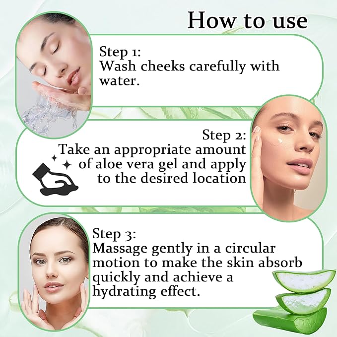 8PCS Aloe Vera Gel for Face & Skin,Organic Aloe Vera Gel,Hydrating After Sun Cream for Travel Size,Moisturizing Lotion for Skincare,After Sun Lotion for All Skin Type(A)