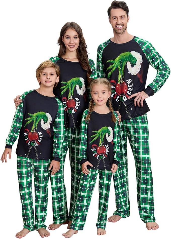2024 Family Matching Pajamas Sets - Christmas Pjs Sleepwear Outfits for Holiday & Xmas Party